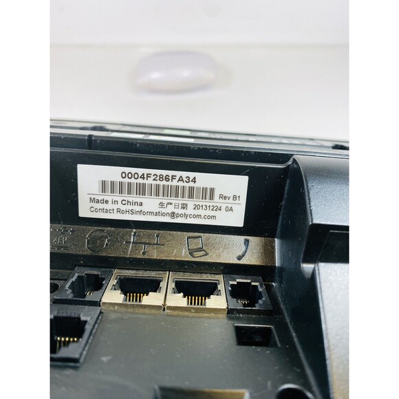 Polycom VVX 310 VoIP IP Phone & Stand AS IS VVX310 - Picture 7 of 10